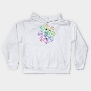 Mouse Ear Mandala Kids Hoodie